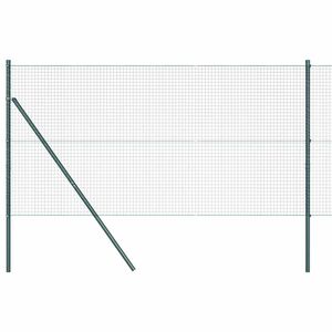 vidaXL Grond Fix Gelast Draadhek 25 x 1,2 m (B x H) PVC-Coated Staal