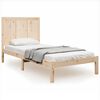 vidaXL Bedframe zonder matras massief grenenhout 90x190 cm