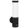 vidaXL Buiten Wandlamp Zwart 12 x 8,5 x 29 cm