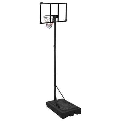 vidaXL Basketbalstandaard 235-305 cm polycarbonaat transparant