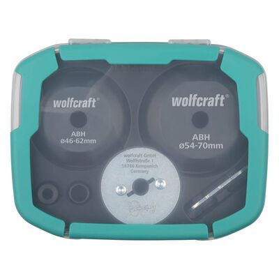 wolfcraft 3-delige Gatvergrotingsset voor gatenzagen