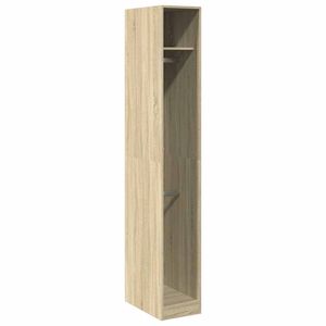vidaXL Kledingkast 30x50x200 cm bewerkt hout sonoma eikenkleurig