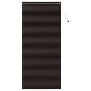 vidaXL Venetiaanse jaloezie Donkerbruin 120 x 250 cm 35 mm