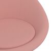 vidaXL Eetkamerstoelen 6 st fluweel roze