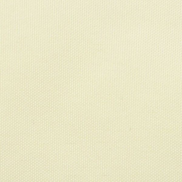 vidaXL Zonnezeil trapezium 3/5x4 m oxford stof crèmekleurig