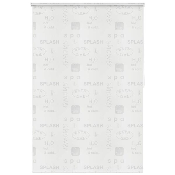 vidaXL Rolgordijn voor douche 140x240 cm splash