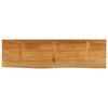 vidaXL Tafelblad met natuurlijke rand 100x30x3,8 cm massief mangohout