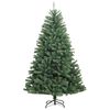vidaXL Kunstmatige Inklapbare Kerstboom Groen 270 cm PVC en Metaal
