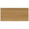 vidaXL Wandplank Wandgemonteerd Bruin 50 x 23 x 4 cm Bewerkt hout
