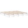 vidaXL Bedframe zonder matras massief grenenhout wit 180x200 cm
