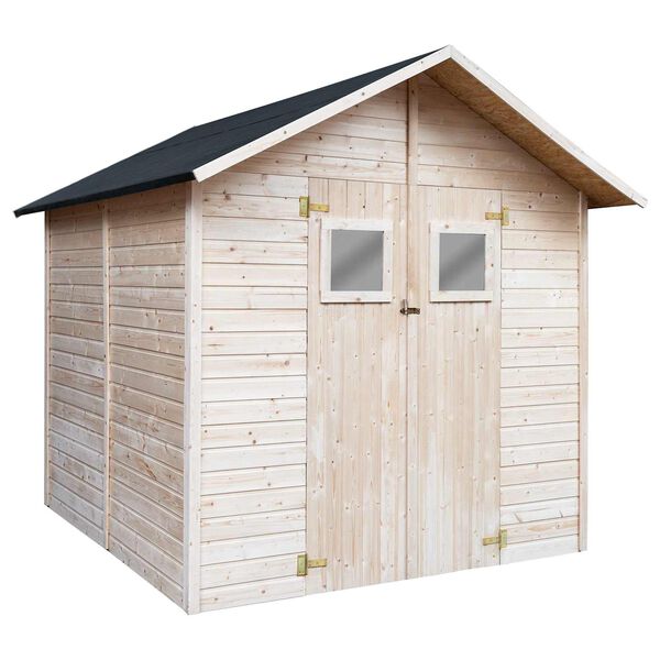 vidaXL Huis 226 x 248 x 218 cm Bewerkt hout