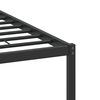 vidaXL Bedframe zonder matras hout gerookt eikenkleurig 140x200 cm