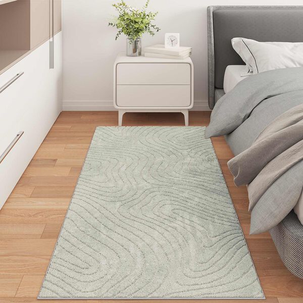 vidaXL Vloerkleden Rechthoekig PALMERAS Groen 150 x 80 cm Polyester