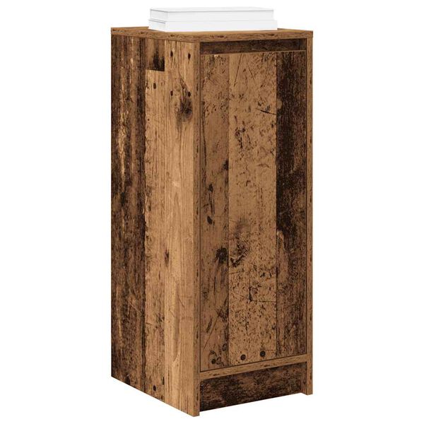 vidaXL Schoenenkast 29,5x34x76 cm bewerkt hout oud houtkleurig
