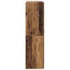 vidaXL Kantoor kast met plank Oud hout 60 x 32 x 115 cm Bewerkt hout