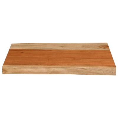 vidaXL Tafelblad rechthoekig natuurlijke rand 60x40x3,8 cm acaciahout