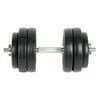 vidaXL 9-delige Halterset 15 kg