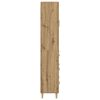 vidaXL Hoge kast met lade Artisan Eiken 69,5 x 34 x 180 cm