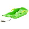 vidaXL Slee met remmen 87x40x18 cm polypropeen groen