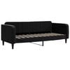 vidaXL Slaapbank 80x200 cm fluweel zwart