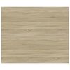 vidaXL Wandschappen 8 st 60x50x1,5 cm spaanplaat sonoma eikenkleurig