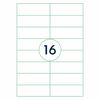 rillprint Etiketten 105x37 mm 1000 vellen wit