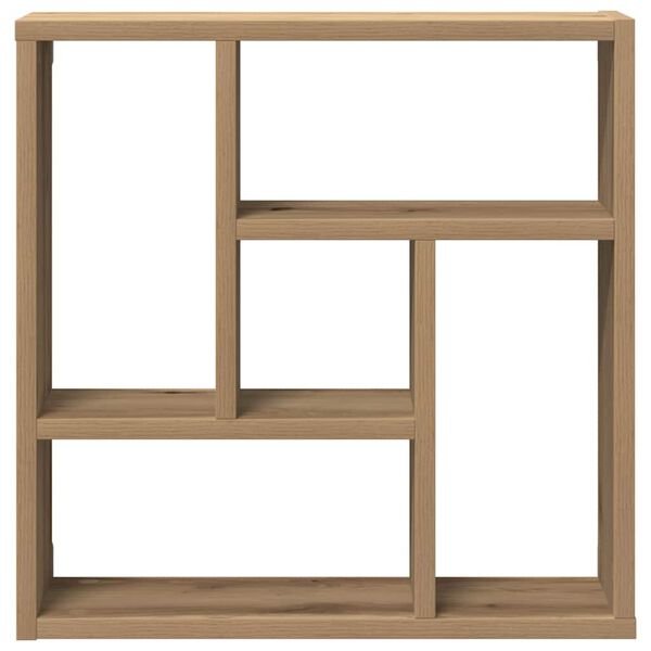 vidaXL Wandschap 45x16x45 cm bewerkt hout artisanaal eikenkleurig