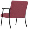 vidaXL Fauteuil Wijnrood 59 x 75 x 78 cm Stof