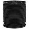 vidaXL Bungee Koorden 6 mm Zwart PP en rubber