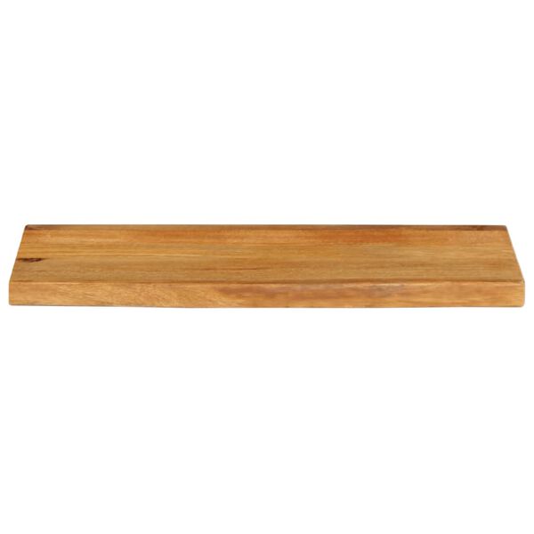 vidaXL Tafelblad met natuurlijke rand 80x40x2,5 cm massief mangohout