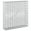 vidaXL Gabion met 5 mm Draad en 5x2,5 cm Gaas 50x10x50 cm