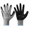 vidaXL Werkhandschoenen 24 st Grijs en zwart 9 / l Polyester