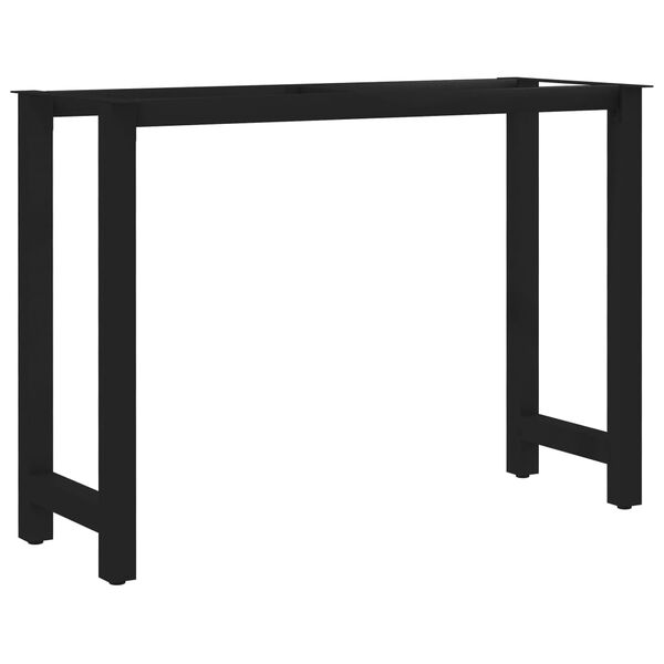 vidaXL Eettafelpoot H-frame 100x40x72 cm