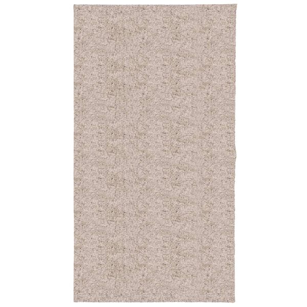 vidaXL Vloerkleed PAMPLONA shaggy hoogpolig modern 80x150 cm beige