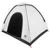 vidaXL Kamperen tent 2-persoons Wit Blackout Acier P/Taffeta