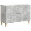 vidaXL Dressoir Betongrijs 89 x 34,5 x 60 cm Bewerkt hout