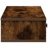 vidaXL Wandschap met lades 100x37,5x19 cm bewerkt hout gerookt eiken