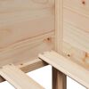 vidaXL Slaapbank met lades 80x200 cm massief grenenhout