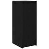 vidaXL Dressoir 29,5x34x76 cm spaanplaat zwart eikenkleurig