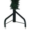 vidaXL Hoek Kunstkerstboom met 300 LED Groen 240 cm PVC en Metaal