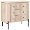 vidaXL Ladenkast met lade 70 x 30 x 65 cm