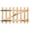 vidaXL Poort enkel 100x60 cm hazelaarhout