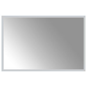 vidaXL LED Badkamer Spiegel Transparant 60 x 40 cm gehard glas