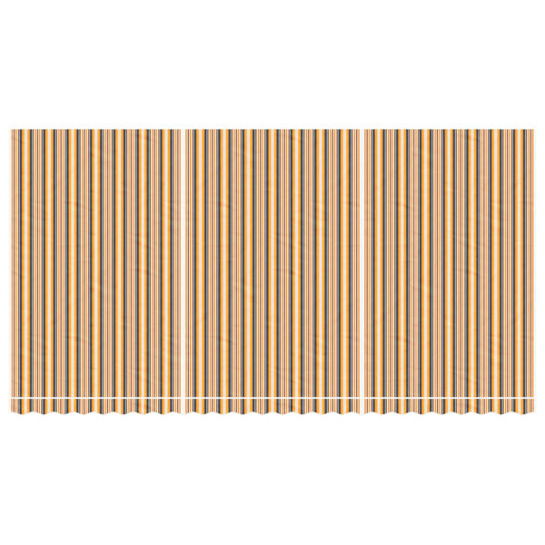 vidaXL Vervangingsdoek voor luifel gestreept 6x3 m meerkleurig