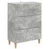 vidaXL Ladenkast Betongrijs 66 x 34,5 x 90 cm Bewerkt hout