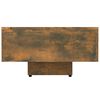 vidaXL Salontafel 100x49,5x31 cm bewerkt hout gerookt eikenkleurig