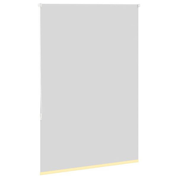 vidaXL Rolgordijn verduisterend 105x150 cm stofbreedte 100,7 cm geel