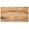 vidaXL Tafelblad rechthoekig 110x50x2,5 cm massief mangohout