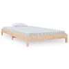 vidaXL Bed stapelbaar 100x200 cm massief grenenhout
