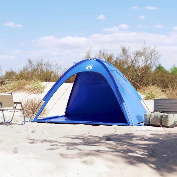 vidaXL Strandtent waterdicht azuurblauw